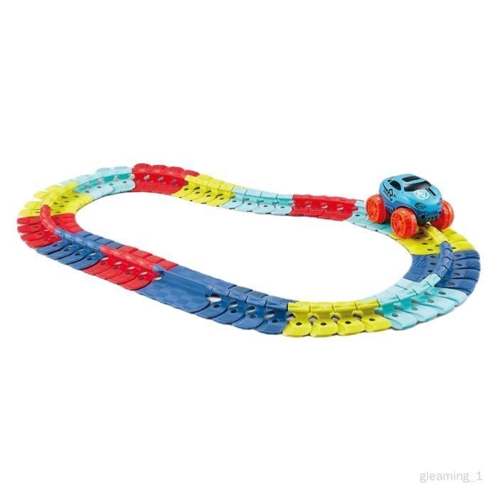Circuit Voiture Enfant Espace Avec Voiture Électrique Et Fusée - Piste Flexible 332 Pièces Pour Garçons Et Filles Dès 3 Ans