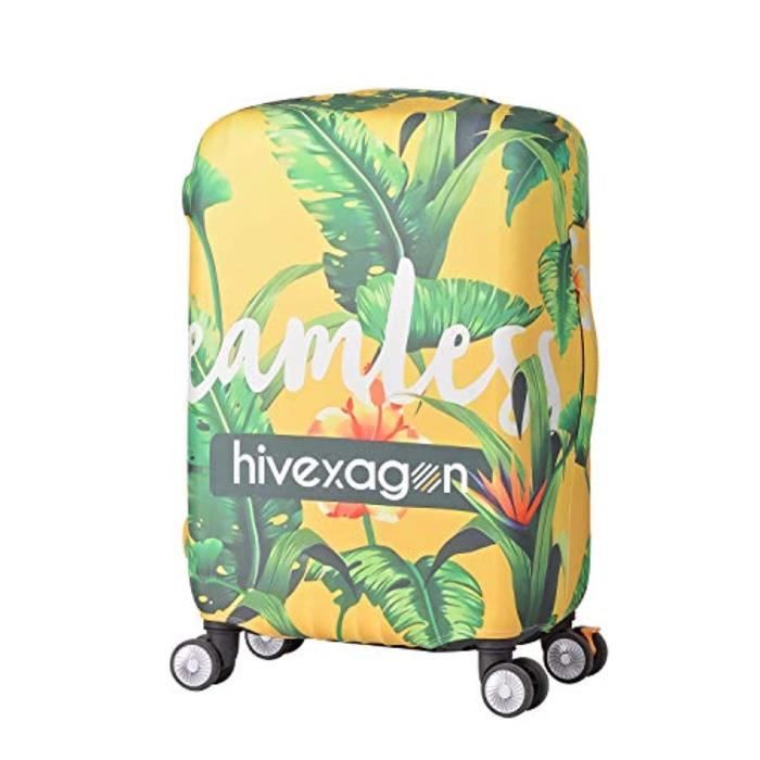 Housse De Protection En Soie élastique Pour Valise 20 Pouces - Rouge, Lavable, Protège Des Rayures Et De La Poussière - 8