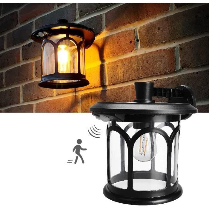 Lumière Solaire Extérieure Avec Détecteur De Mouvement - Clip Pour Gouttière Et Clôture - IP65 - 6-12h Autonomie
