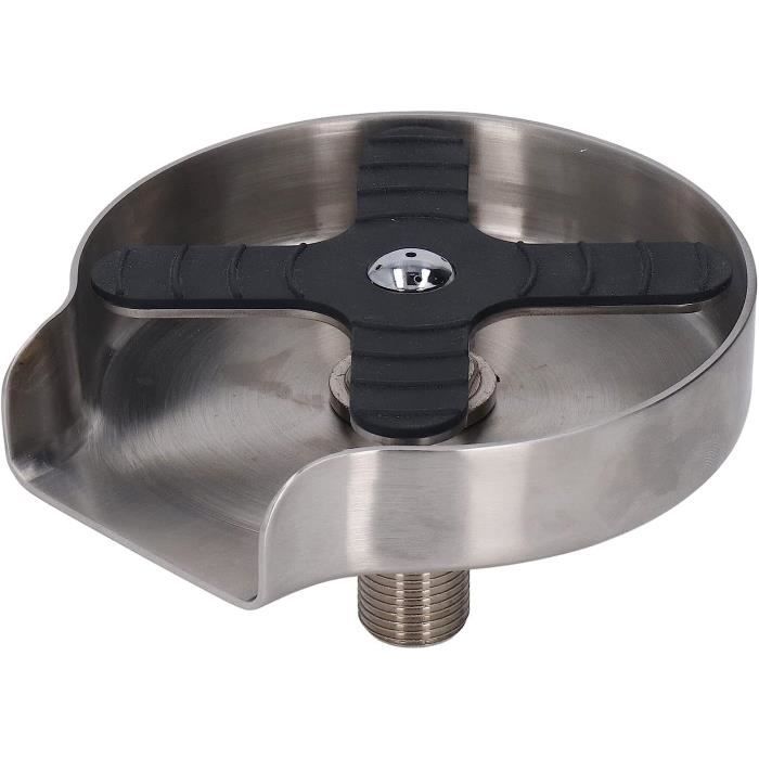 Rinceur De Verres Automatique Haute Pression Pour Évier - Laveuse De Tasses En Acier Inoxydable Noir Mat