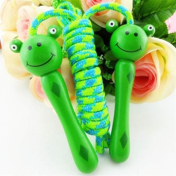Corde à Sauter Enfants Licorne Avec Poignées Bois - Speed Rope Réglable Pour Filles Et Garçons
