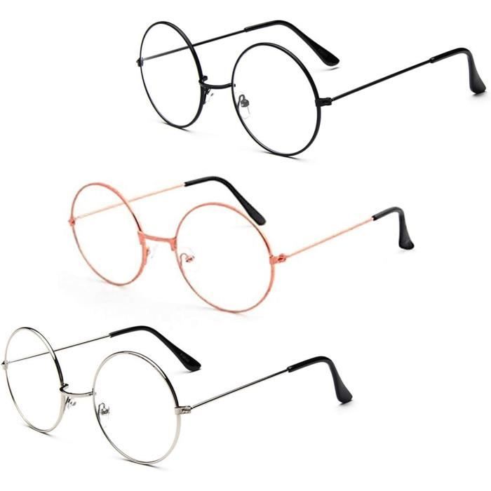 Lunette ronde en metal hotsell