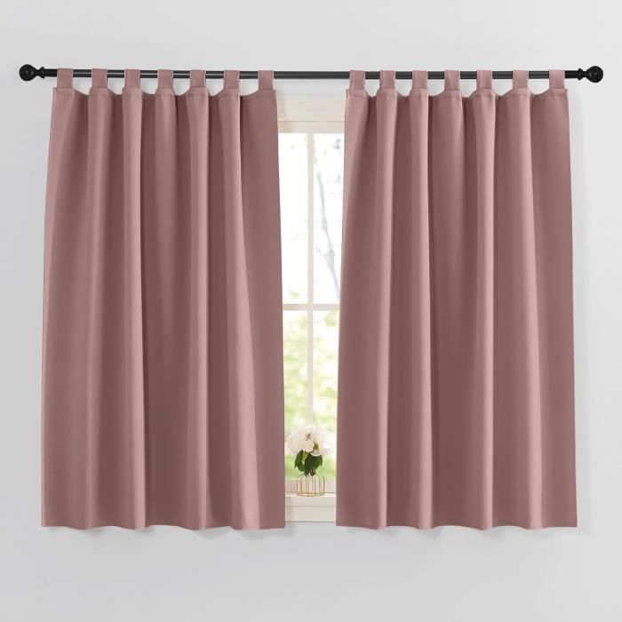 Ej.Life Tringle à Rideau Télescopique 55x90cm Set Barre Rideau Extensible Sans Perçage Tringles à Rideaux à Tension De Ressort Pour Cuisine, Salle De Bain, Armoire, Fenêtre