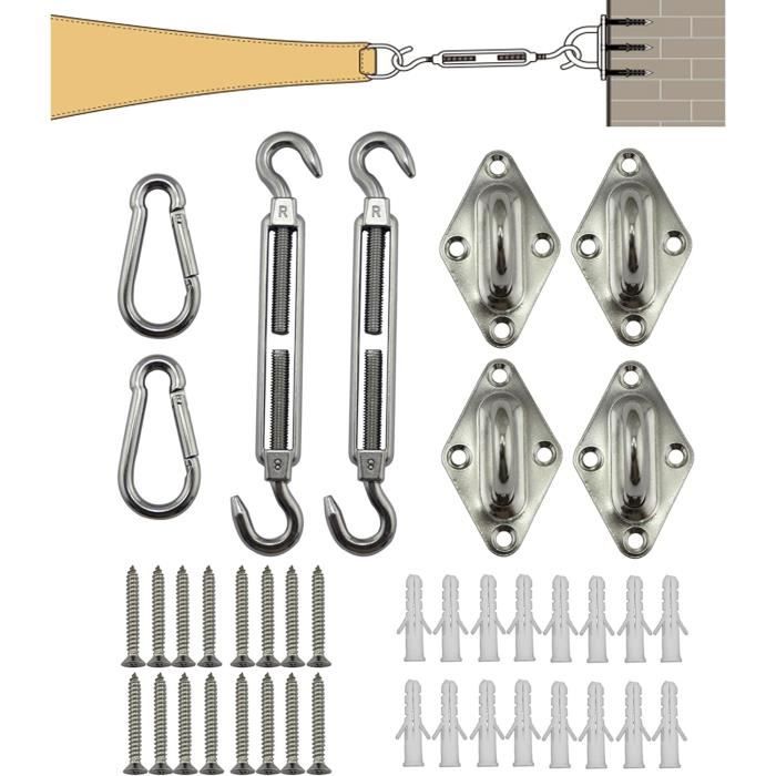 Lot De 100 Clips De Fixation Pour Panneaux - Acier Zingué - 40x30x0,4 Mm - Neuf