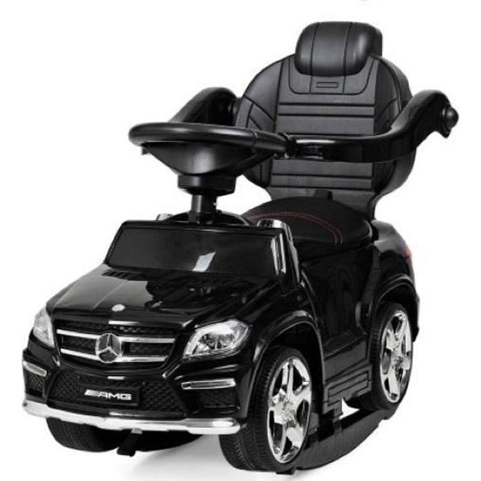 Trotteur Pousseur Voiture Mercedes Gl63 Noire Porteur Voiture A Pousser Pour Bebe Garcon Ou Fille Vehicule Jouet Cdiscount Jeux Jouets