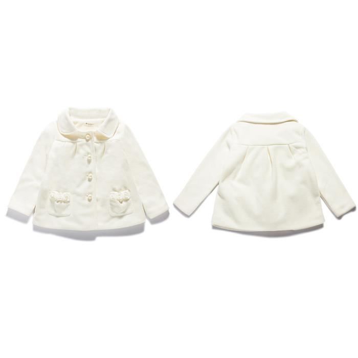 Veste Blanche Bebe Fille Taille 90cm En Coton Epaississant Cdiscount Pret A Porter Veste Blanche Bebe Fille Taille 90cm En Coton Epaississant Cdiscount Pret A Porter