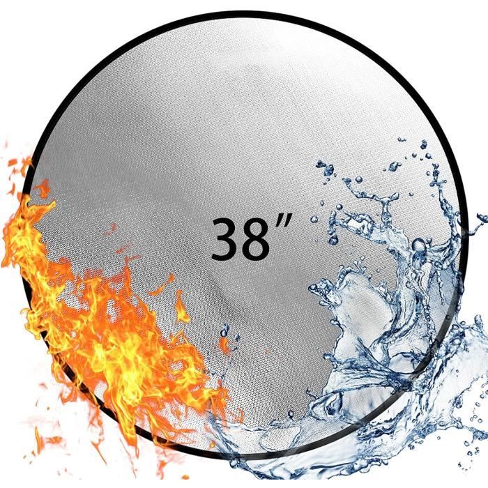 Lot De 3 Tapis De Brasero Pour Terrasse – Tapis Ignifuge Pour Terrasse | Isolation Thermique