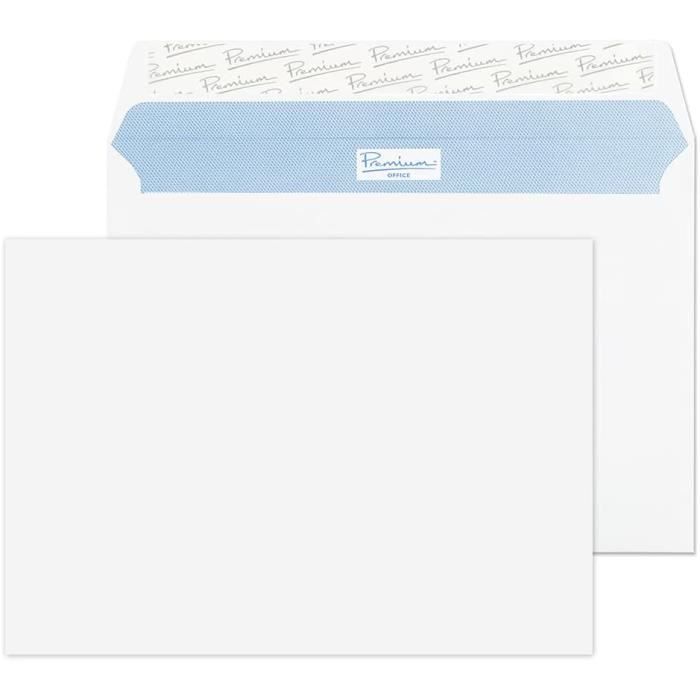 Netuno White Envelopes DIN C5 162 X 229 Mm 120 G Aster Business