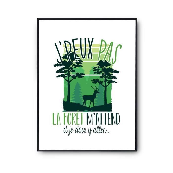 Planetee Affiche MMA Soit Avec Toi - Poster Humour Décoration Murale A4 Premium