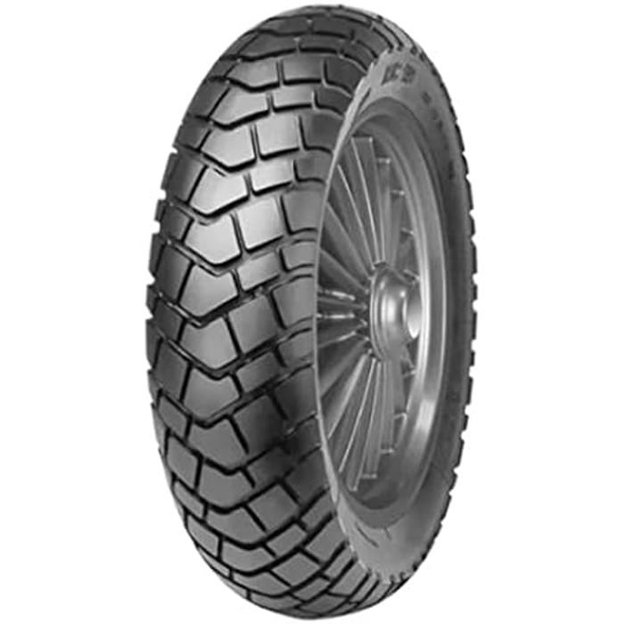 Pneu tout-terrain - MITAS - MC19 - Taille 120/80-12 - Moto - Noir