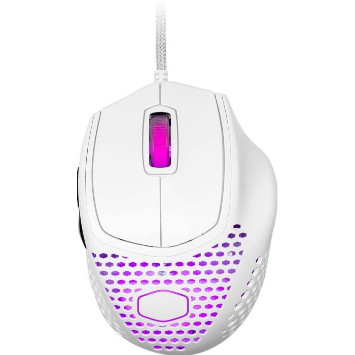 Souris - COOLER MASTER - MM720 - Blanc Mat - Filaire - 6 Boutons - Optique