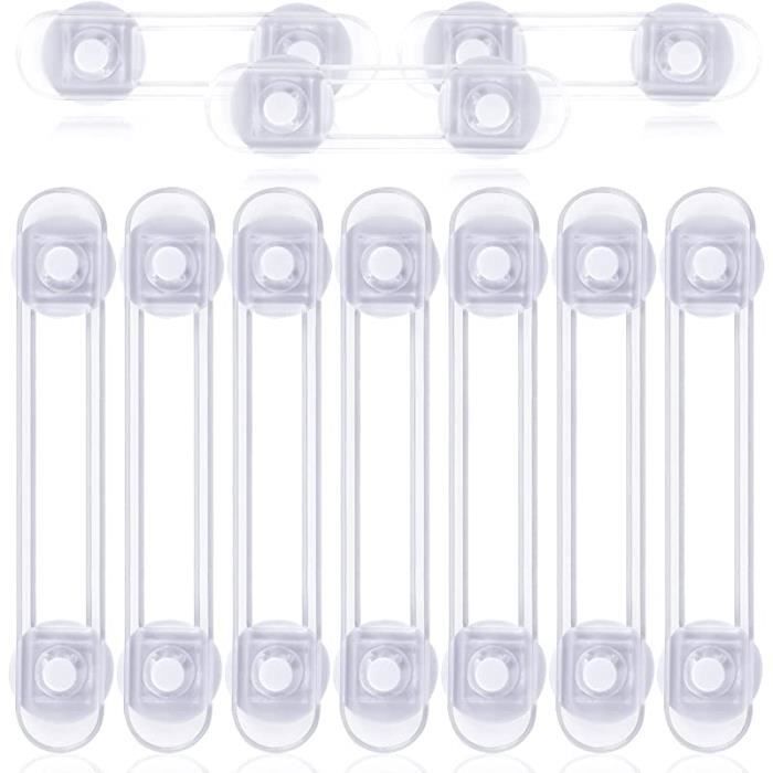 Ferme Placard Bébé Bloque Tiroir Securite Enfant, Bloc Porte