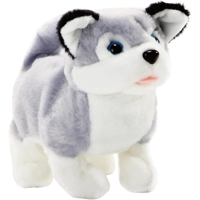 WorWoder Chien Peluche Interactif - Marche, Aboie, Remue La Queue - 18 Mois