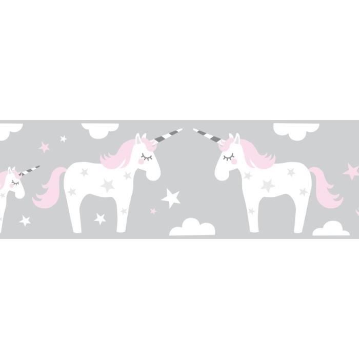 Frise Chambre Fille 1 Frise Papier Peint Pailletee Frise Murale Rose Blanche Chambre Frise Licorne Frise Murale Enfant Vinyle Bricolage Peintures Outils Et Traitement Des Murs Bhattbros Com