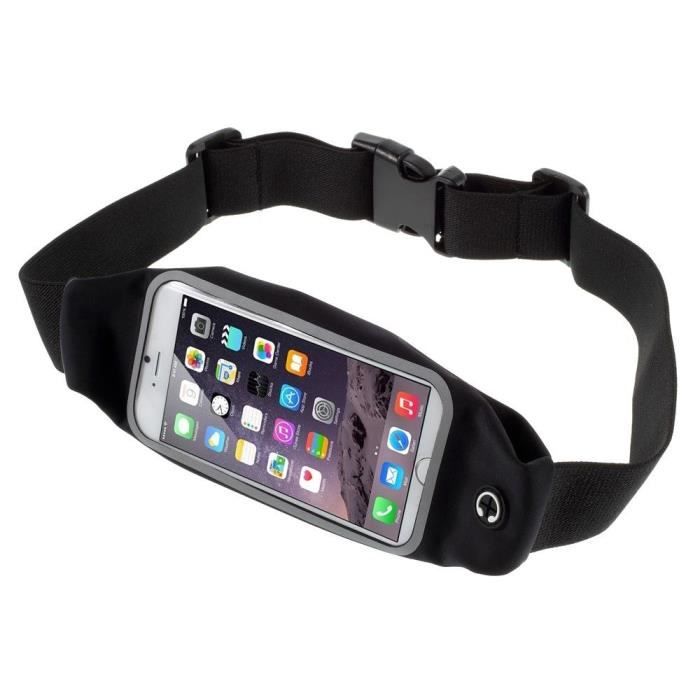 Banane De Course Écran Tactile - Ceinture Poche Pour Téléphone, Clés, Cartes - Réglable, Respirante - Pour Running, Fitness, Voyage