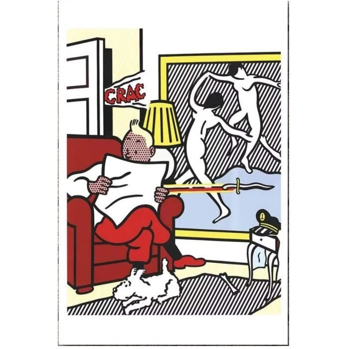 Affiches Tintin Maison Décoration Encadrements TinTin Encadrements 