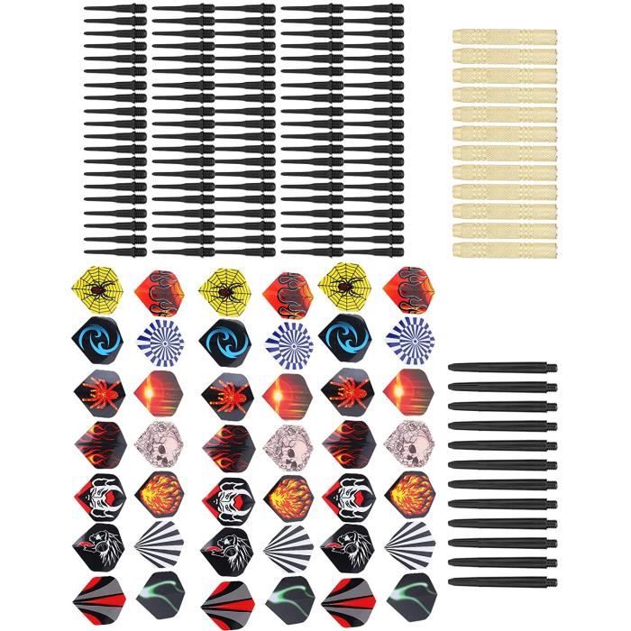 Jeu de fléchettes de 30,5 cm avec 6 fléchettes pour loisirs - Cadeau
