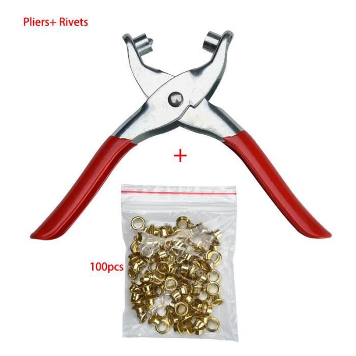 Outil Rivet Outils De Rivet Pince À Œillet, Pince De Perçage, Outil Manuel Avec ...