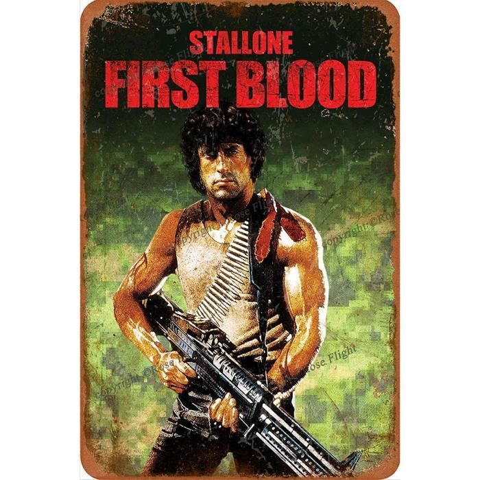 Rambo Sign Affiche De Rambo Premier Sang