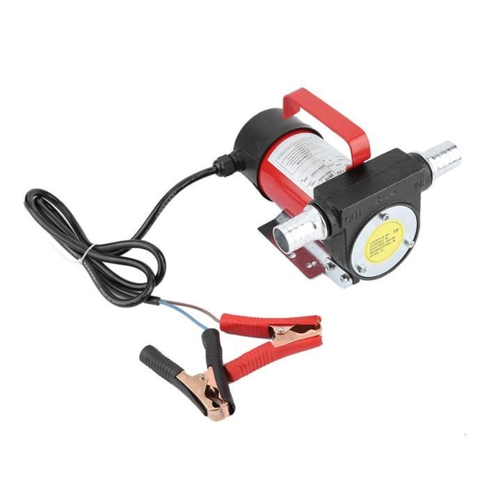 Pompe à Transfert Auto-amorçante 24V DC - Pour Diesel, Huile, Caravane, Camion - Portable