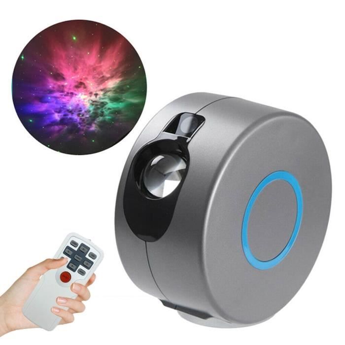 Projecteur LED Rotatif 360° étoiles Et Planètes - Lampe D'ambiance Pour Chambre, Fête, Plafond, Alimentation USB - 7