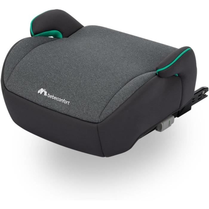 BEBECONFORT Siège auto Manga i-Fix, Rehausseur ISOFIX, de 6 à 12 ans, 22-36 kg, 125-150 cm TINTED GRAPHITE