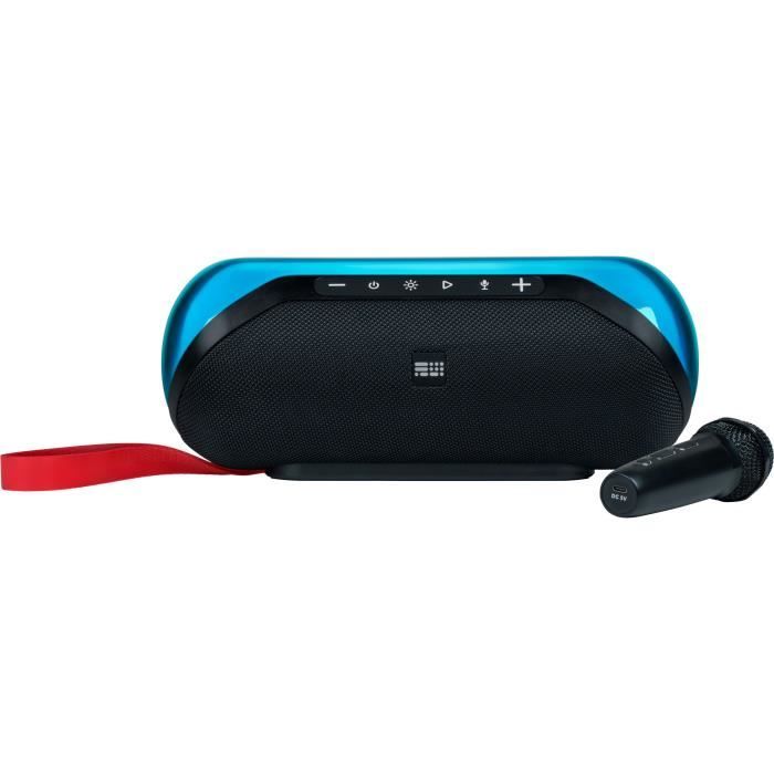 Enceinte lumineuse Bluetooth + micro sans fil BigBen Partybtlite 2 - vue 2