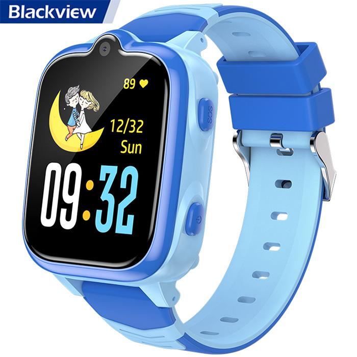 BLACKVIEW  Z10 Montre Connect&eacute;e Pour Enfants Smartwatch Sport Etanche Ip68 Pour Android Ios - Bleu