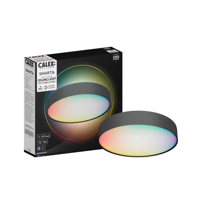 calex - smart plafonnier rgb cct - 40cm