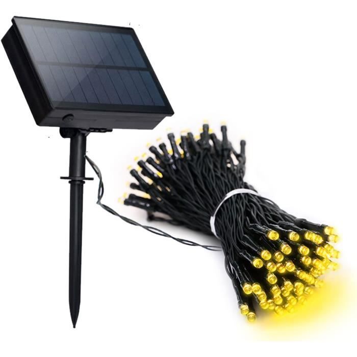 Guirlande lumineuse LED 5 m Solaire