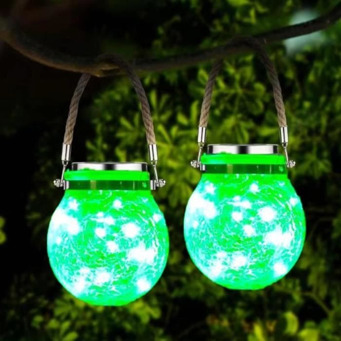 Lampes Solaires De Jardin Led Ampoule Solaire Extérieure Étanche