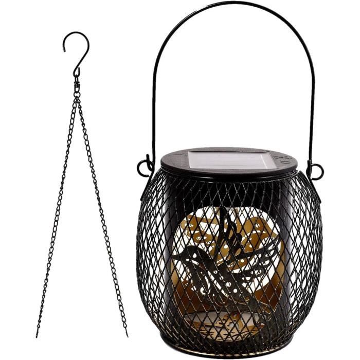 2 Lanternes Solaires Extérieures,lot De 2 Lampes Solaires De