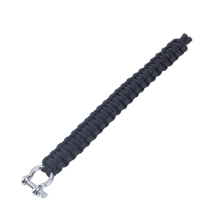 Bracelet Survie Paracorde Bracelet De Survie En Paracorde Avec Boucle En Plastique Et Lumière LE Paracorde Bracelet Camping Randonnée
