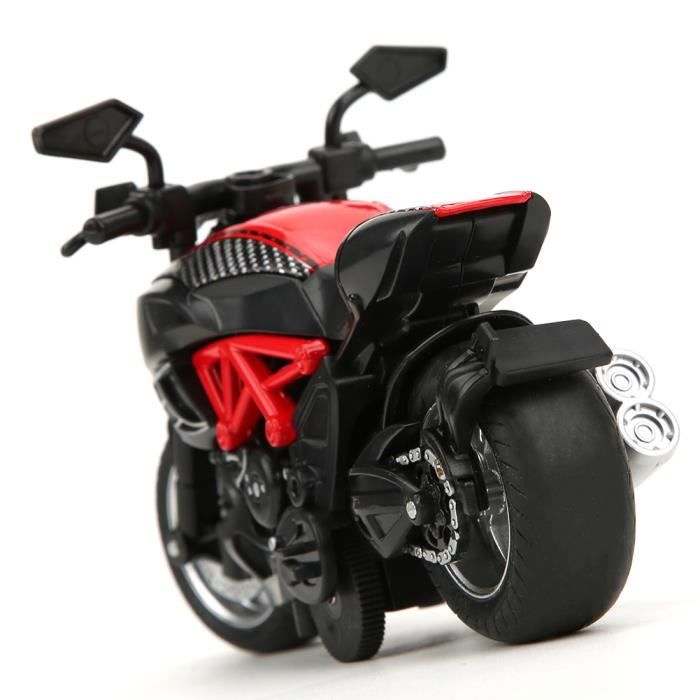 Moto Modèle Jouet,Modèle De Simulation, Vert En Alliage,Jouet De Retour