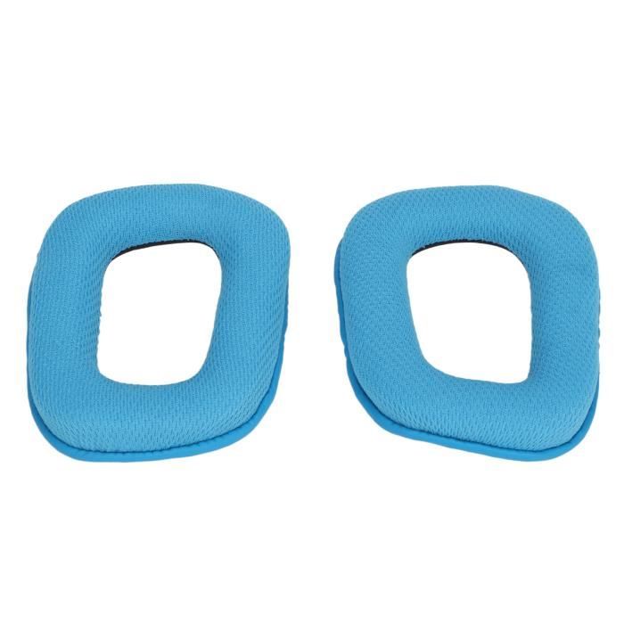 Coussinets De Remplacement Pour Casque Logitech G430 G930 - Paire D'oreillettes + Coussin De Tête - En Mousse Et Tissu Maille Confortable