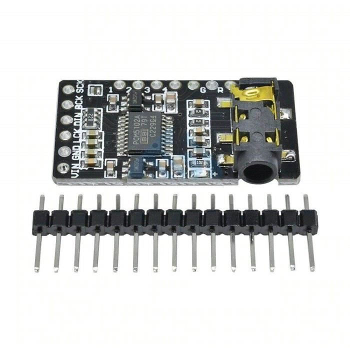 TECNOIOT 5pcs PCM5102 Decoder GY-PCM5102 Module I2S Interface Format ...