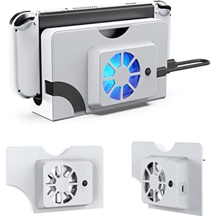 ElecGear PS5 Externe Auto Ventilateur de Refroidissement, Refroidisseur  Turbo USB Contrôlé par Capteur de Température Automatique pour PlayStation  5