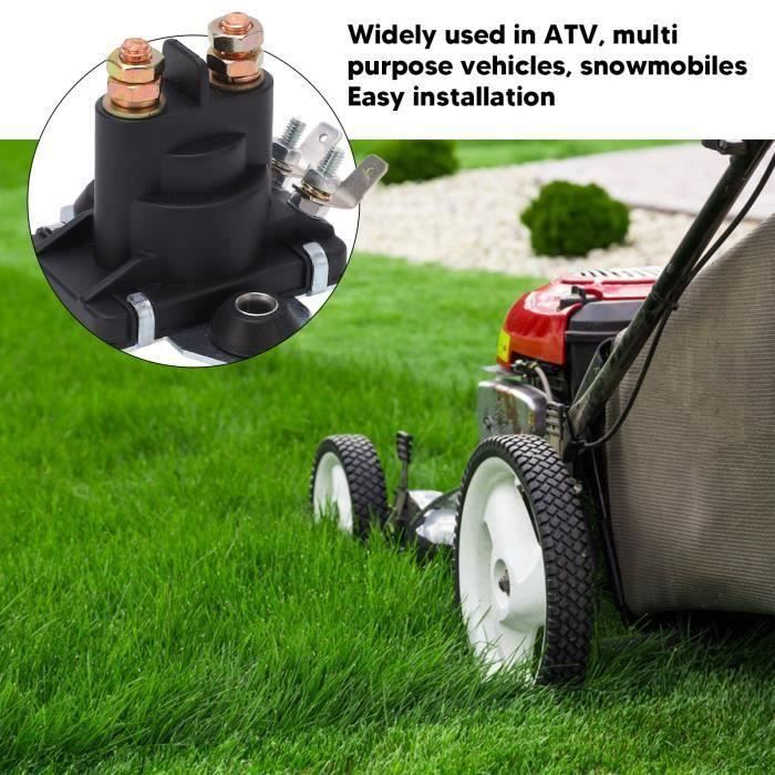 Relais Solénoïde 12V Pour Tondeuse - Démarreur Moteur Tracteur Jardin