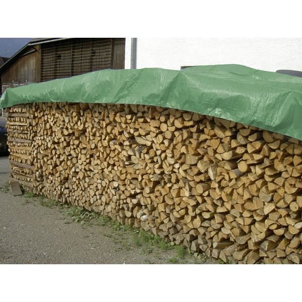 Bâche de protection imperméable pour bois - 1,5 x 6 m - 210 g/m²