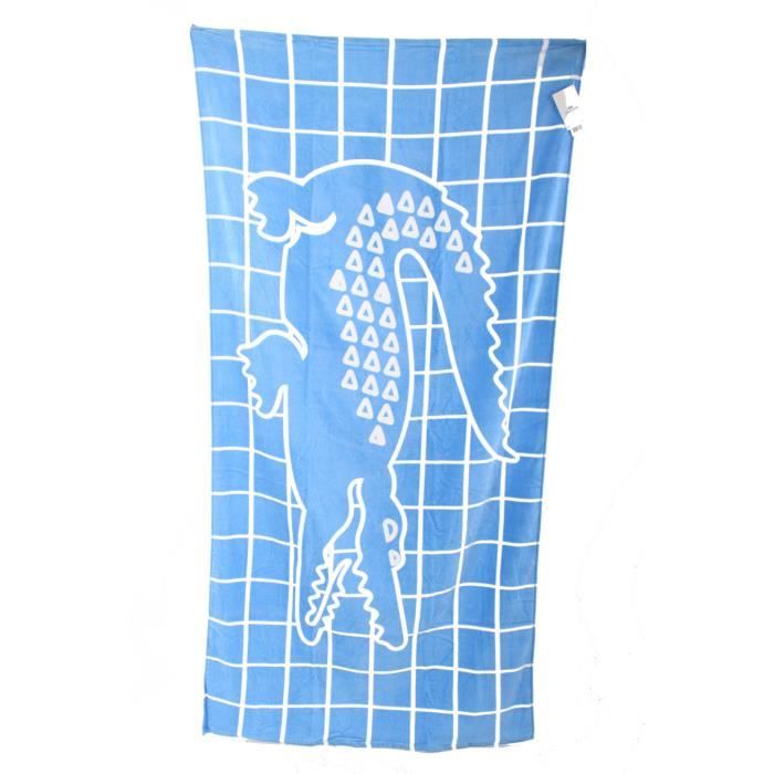 Drap De Plage Lacoste Bleu Achat Vente Serviette De Plage Soldes Sur Cdiscount Des Le 20 Janvier Cdiscount