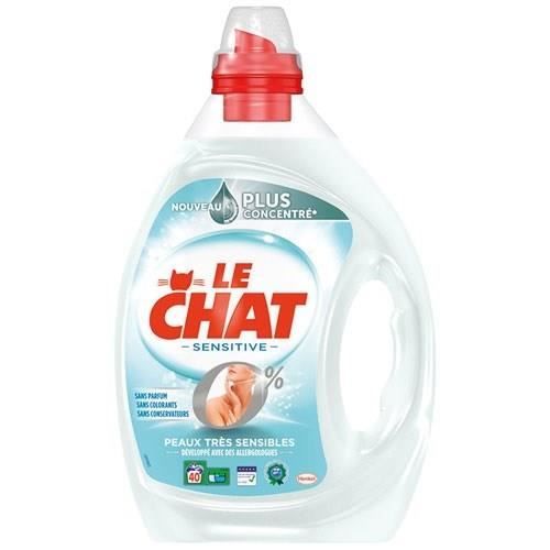 Lessive Le Chat Sensitive Cdiscount
