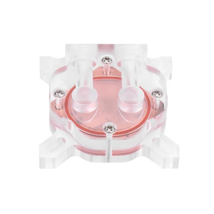 Water Block GPU Richer-R Cuivre + POM - Refroidissement Eau Sans Canaux Intérieurs