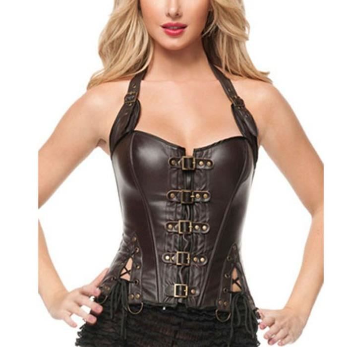 corset cuir steampunk
