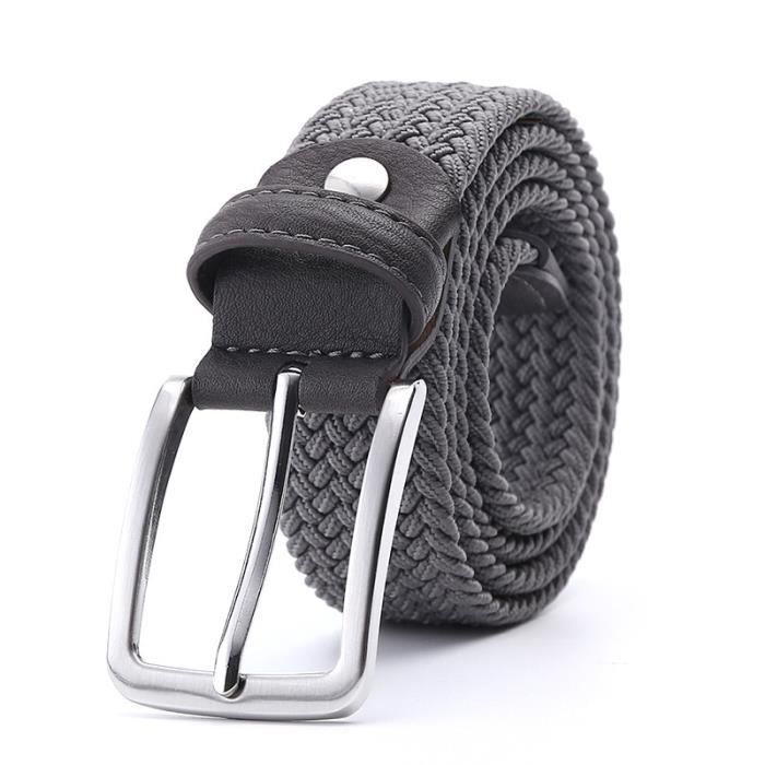 Ceinture Tissu Homme BOZEVON Homme Ceinture - Hommes Ceinture Unisex Vintage Tissu Tressé Ceinture Homme