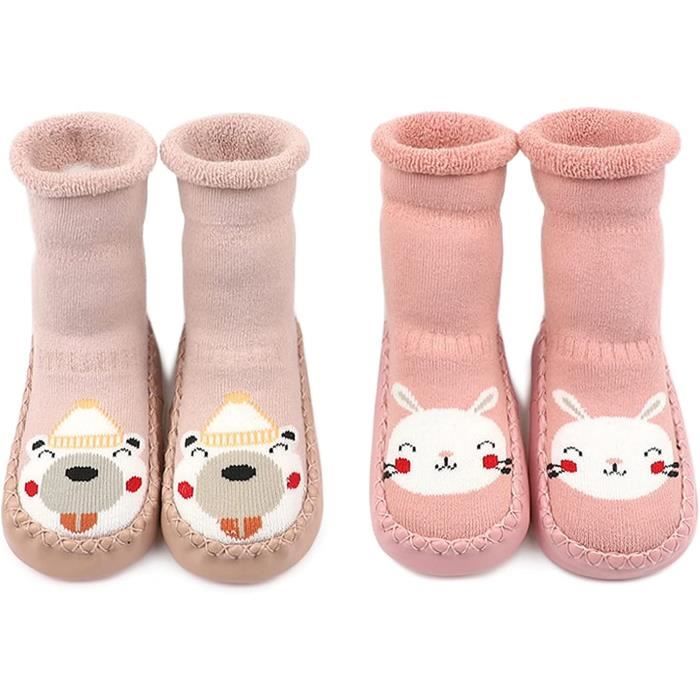 Lot chaussons chaussures chaussettes bébé fille 0/3 mois | Beebs