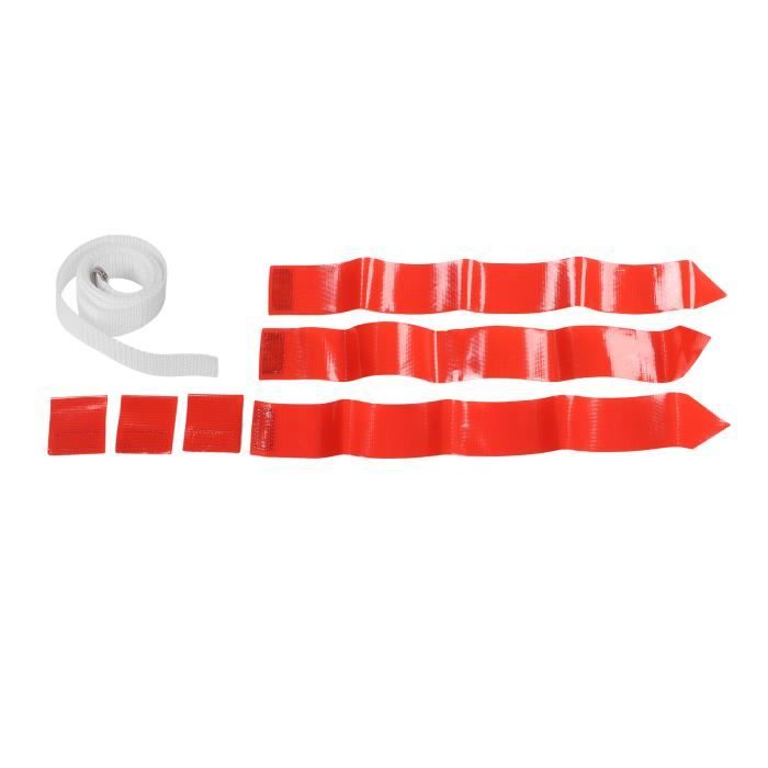 BESPORTBLE Ceinture Drapeau Rugby Et Flag Football - Lot Polyester Réglable Pour Enfants Et Adultes