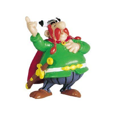 Figurine Astérix et Obélix Abraracourcix de PLASTOY - Jouet pour enfant de 3 ans et plus