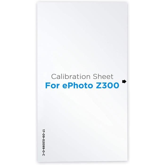 Plustek Scanner ePhoto Z300 Feuille d'étalonnage - Cdiscount Informatique