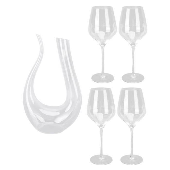 Set 6 Bouteilles Décanteuses à Vin 50ml - Aération Améliorée