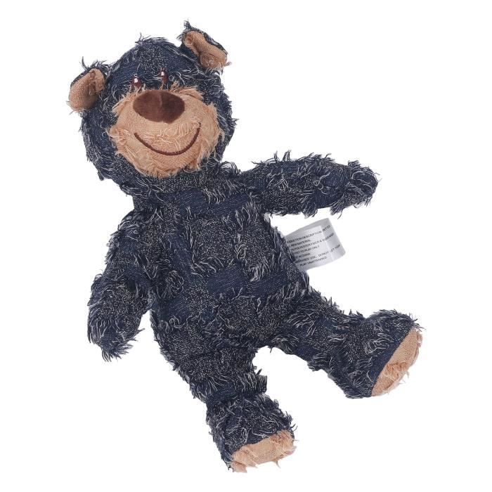 Comparer les prix de SALUTUYA Jouet pour chien en peluche avec son de grincement, ours robuste indestructible